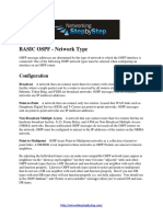 8.2 - BASIC OSPF Configuration Guide Network Type