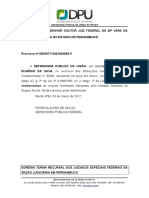 Defensoria contesta recurso do INSS sobre benefício previdenciário