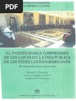 El Indispensable Compromisode Los Laicos en La Vida Públicade Los Países Latinoamericanos