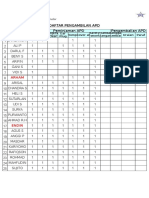 Daftar Pengambilan Apd Peminjaman APD Pengembalian APD: Arham