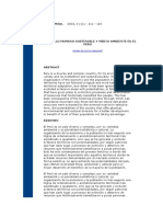 Medio Ambiente y Desarrollo Sostenible