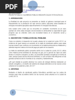 Proyecto Celdas Fotovoltaico