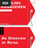 Retailing Managemen T: Text and Cases