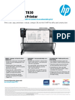 HP Designjet T830 Multifunction Printer: Multifunction Reinvented-Built-In Scanner at An Unbeatable Price