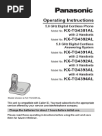 Panasonic Cordless Phone Manual PDF