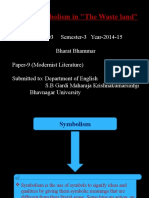 Use of Symbolism in "The Waste Land"