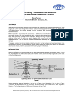 Doble - End-To-End Testing Transmission Line Protection Schemes and Double-Ended Fault Locators