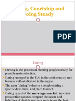 Lecture 7 Dating Courtship and Going Steady