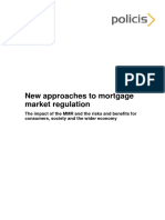 Research Appendix 3 Full Report New Approaches to Mortgage Regulation