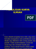 Penulisan Karya Ilmiah