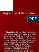 Ingrijiri in Dislipidemii