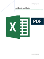Excel Spreadsheets Manual v1