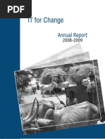 Download IT for Change Annual Report 2008-2009 by IT for Change SN34104810 doc pdf