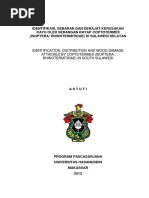 Download IDENTIFIKASI SEBARAN DAN DERAJAT KERUSAKAN KAYU OLEH SERANGAN RAYAP COPTOTERMES DI SULAWESI SELATAN by Muhammad Alif Azizi SN341050986 doc pdf