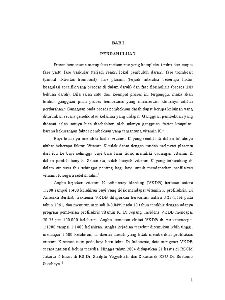 Referat Defisiensi Vit. K PDF