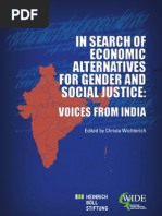 Download IN SEARCH OF ECONOMIC ALTERNATIVES FOR GENDER AND SOCIAL JUSTICE VOICES FROM INDIA by IT for Change SN34105385 doc pdf