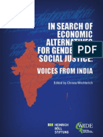 In Search of Economic Alternatives For Gender and Social Justice: Voices From India