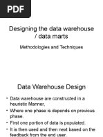 Designing The Data Warehouse Aima Second Lecture