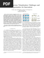 Network Functions Virtualization: Challenges and Opportunities For Innovations