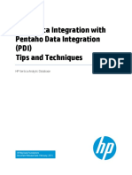 Pdi Vertica Integration Bestpractices