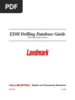 EDM Drilling Database