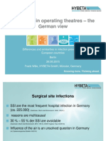 German Air Supply Standards in Operating Theatres