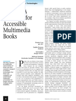 Daisy 3: A Standard For Accessible Multimedia Books: Accessibility and Assistive Technologies