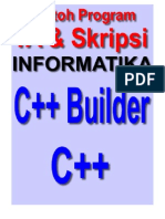 Download Contoh Program Boland C Builder Untuk Tugas Akhir dan Skripsi by Bunafit Nugroho SKom SN34106244 doc pdf