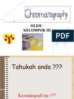 Kromatografi Kertas Kelompok III