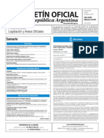 Boletín Oficial de La República Argentina, Número 33.578. 06 de Marzo de 2017
