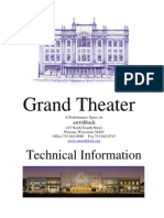 Grand Theater: Technical Information