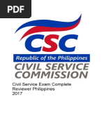 Download Civil Service Exam Complete Reviewer Philippines 2017 by JJ Torres SN341068284 doc pdf