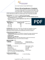 Chronic Lung Disease (Bronchopulmonary Dysplasia) : Intensive Care Nursery House Staff Manual