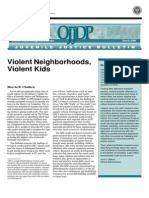 Violent Neighborhoods, Violent Kids: John J. Wilson, Acting Administrator March 2000