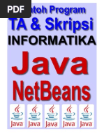 Download Contoh Program Java NetBeans untuk Tugas Akhir dan Skripsi Informatika by Bunafit Nugroho SKom SN34106902 doc pdf