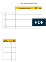 Form Perfomance Appraisal Berbasis KPI Versi Excel