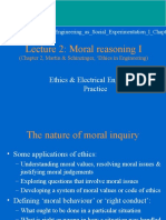 Lecture 2: Moral Reasoning I: Ethics & Electrical Engineering Practice