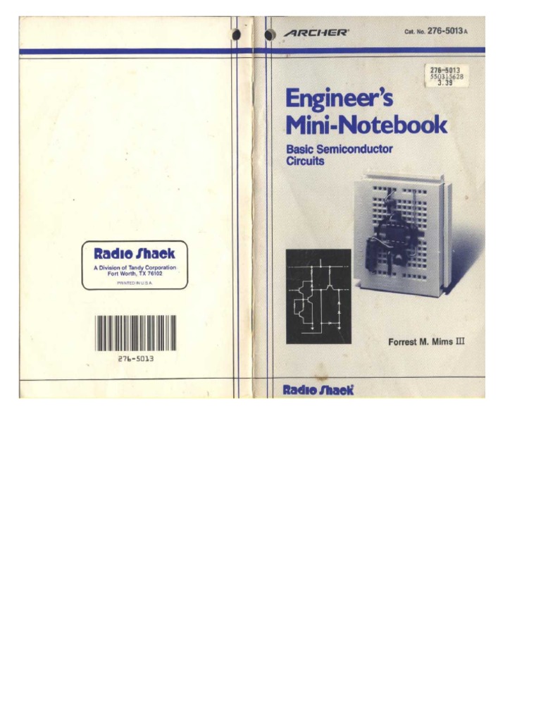 electronics Forrest Mimsengineer's mininotebook basic semiconductor