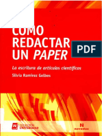 Como Redactar Un Papel-Silvia Ramirez Gelbes PDF