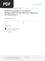 Download Aplikasi Steganografi Citra Digital Menggunakan Metode LSB by Ngurah Bayu Wijaya SN341075427 doc pdf