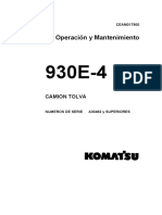 930E-4(Es).Operación y Mantenim.serie A30462 y Superiores.ceam017900