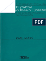 Marx - El Capital. Tomo I, Cap. VI (Inédito)