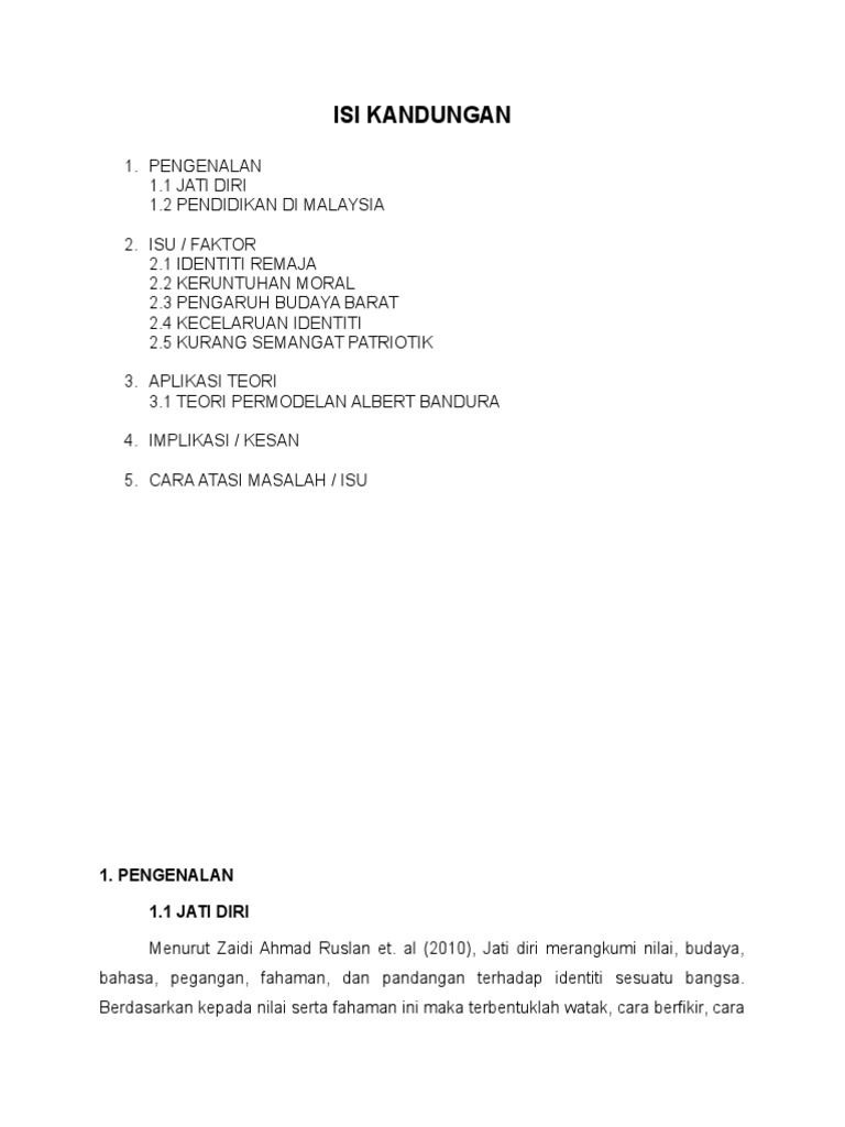 Jati Diri Pdf