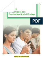 Tema 4 Modernisasi Dan Perubahan Sosial Budaya