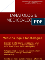 Tanatologia Medico Legala