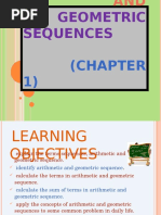  MAT112 CHAPTER 1 Arithmetic n Geometric Sequence