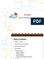 Drupes - School Management Solution PDF