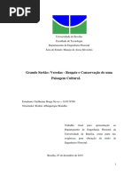 Grande Sertao Veredas Resgate e Conservacao de Uma Paisagem Cultural