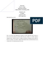 PN Diode Electronics lecture 4