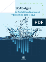Sistema de Contabilidad Ambiental Y Economica Del Agua
